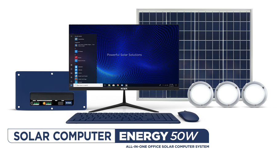 NIWA-24'-Computer-&-ENERGY-50W-Solar-System